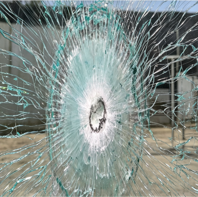 Glass Factory Industrial Curtain Wall Bulletproof Auto Triplex Laminated Safety Glass Shoot Resistant Automobile · image 1