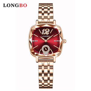Square Diamond <b>Ladies</b> <b>Watch</b> Waterproof Quartz Wristwatch - Product Image 3