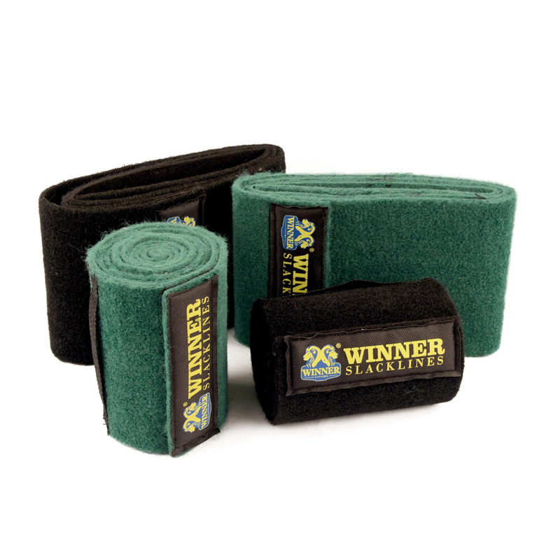 Outdoor tree swing hanging kit Green Slacklines Tree Wear