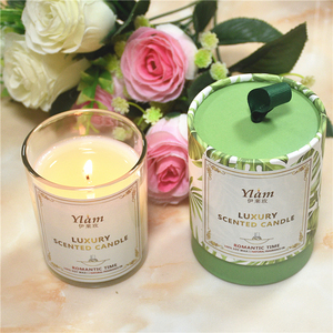 Venta al por mayor de velas aromáticas de cera de soja de cristal de lujo con tapa de madera 20 aromas para la decoración del hogar - Product Image 6