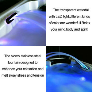 Sunrans 2 인 현대 스파 아크릴 섹시한 일본 마사지 온수 욕조 하이드로 실내 야외 스파 온수 욕조 2 개의 안락 의자 - Product Image 4