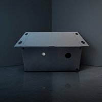 Boîtier en aluminium extrudé pour circuits imprimés, instruments électroniques et boîtes de dispositifs, fabriqué en Chine