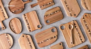 Woodsun Phòng Tắm Bằng Gỗ Phụ Kiện <span class=keywords><strong>Set</strong></span> Với Xà Phòng Dispenser Bông Jar Bóng Hộp Bàn Chải Đánh Răng Chủ Giá Xà Phòng Món Ăn Thiết Lập - Product Image 6