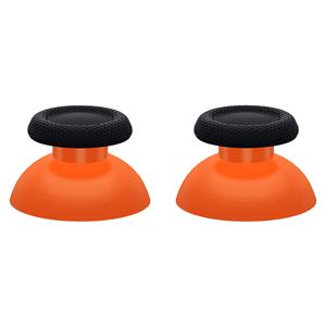 EXtremeRate <span class=keywords><strong>Orange</strong></span> & Black Analog Stick Thumb Stick Thumbsticks para <span class=keywords><strong>PS5</strong></span> y PS4 Todos los modelos de controlador - Product Image 3