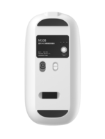 Ratón Inalámbrico 2.4G Bluetooth de Modo Dual Recargable con USB-C, Botones de Voz y Búsqueda, Ratón de Oficina para Ordenador Portátil y PC