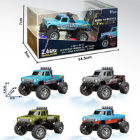 AiJH 1:64 Scale Rc Car Mini Alloy RC Model Car 2.4Ghz Electric Remote Control Off-road Truck Toys
