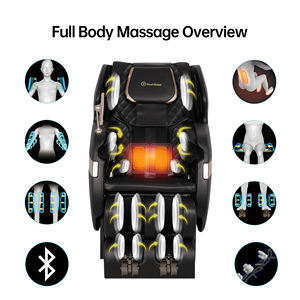 Dual-Core Zero-Gravity-Massagesessel mit Ganzkörper-Airbags Lieferung in <span class=keywords><strong>3</strong></span> Tagen Schnellste Lieferung am Nächsten Tag - Product Image 4