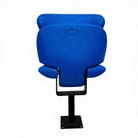 Siège de stade pliable en PEHD, chaise de tribune relevable, siège creux en plastique pour arènes et sites sportifs