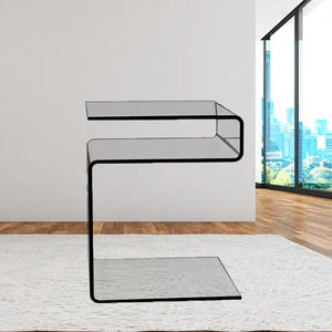 Đa chức năng rõ ràng Acrylic đồ nội thất phòng khách sofa góc bàn trà phòng ngủ đầu giường bàn Acrylic Bàn cà phê - Product Image 6