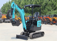 Excavatrice compacte JIAHE 2T, homologuée EPA Euro V, siège en cuir, prête pour l'agriculture et l'aménagement paysager, prix direct usine