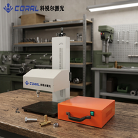 Graveur pneumatique à points CORAL, équipement de marquage métallique CNC manuel de bureau pour le traitement des codes VIN et des numéros de série