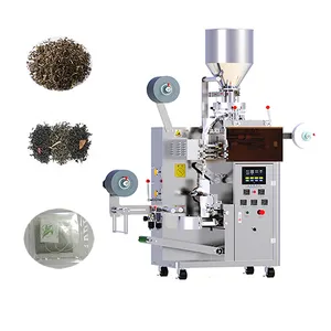 2g Thread and tag filter tea powder bags paper packaging machine