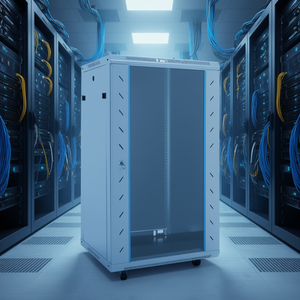 Gabinete de Red de 19 Pulgadas, 18U, Gris, 23.6x23.6x39.4, Acero, IP20, Rack para Servidor - Product Image 2