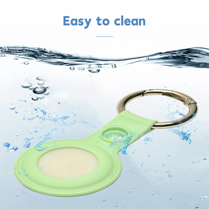 Silicone airtag chủ airtag trường hợp Keychain GPS Tracker mục tag finders Pet phụ kiện bền chống mất trường hợp bảo vệ - Product Image 6