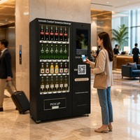 Distributeur automatique intelligent pour articles fragiles avec élévateur, livraison douce, borne de vente en libre-service et paiement par écran tactile