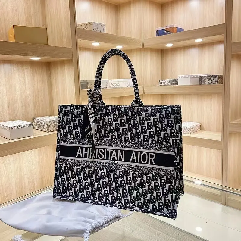 2023 High quality flower printing designer purses luxury handbags for women tote bag canvas
