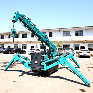 עכבישים קומפקטי רב עוצמה מנוף זחילה מנוף עכביש רב תכליתי עם שליטה מרחוק הרחבת בום - Product Image 3