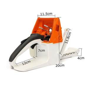 Conjunto de mango trasero MS660 066 650 con depósito de aceite y tanque para motosierras de pértiga, carburador Walbro, certificado Reach - Product Image 2