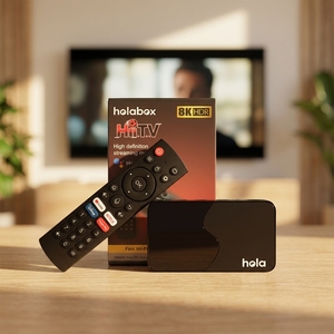 En stock aux États-Unis |   Décodeur Stable Lemon Hola HiiTV 8K IP-TV Box Android 4GB avec WiFi6 puissant, TV Stalker sans <span class=keywords><strong>IPTV</strong></span> et télécommande BT - Product Image 4