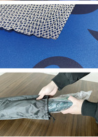 Tapis de poker en caoutchouc pour table de Blackjack, fournisseur direct, vente en gros, tapis de jeu de table anti-bruit et antidérapant