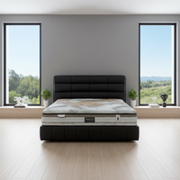 Matelas hybride de qualité supérieure, durable, écologique, à ressorts ensachés, mousse à faible densité, taille complète, doux, 30 cm d'épaisseur, pour écoles et hôtels