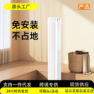 Porte-vêtements sur pied pliable en forme de X à double barre, séchoir à linge pour usage domestique, organisateur de vêtements mobile - Product Image 3