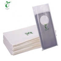 Sacs plats transparents biodégradables et compostables personnalisés avec logo pour coques de téléphone - Pochette écologique pour housses de mobiles