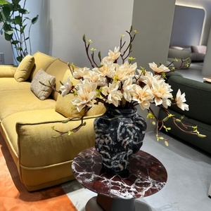 仿真三头手提式春梅玉兰仿真玉兰花束婚礼装饰花 - Product Image 6