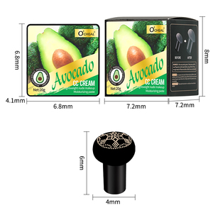Beauty Girl-maquillaje de aguacate con cabeza de seta, cojín de aire, base hidratante, maquillaje brillante, crema <span class=keywords><strong>BB</strong></span> blanqueadora - Product Image 6