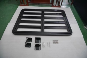 Portaequipajes de Techo de Aluminio Rígido Antioxidante para Camionetas Pickup Plataforma Universal de Carga para Equipaje Escaleras y Rampas - Product Image 3