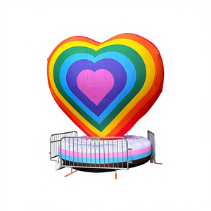 Arco Inflable para el <span class=keywords><strong>Mes</strong></span> del Orgullo LGBTQ para Desfiles al Aire Libre - Impermeable y Duradero, Más de 3.6 Metros de Largo - Product Image 1