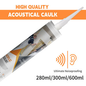 Eco-friendly Noiseproofing Soundproof <strong>Acoustic</strong> Caulk 280ml 300ml Water Based Acrylic Latex <strong>Acoustic</strong> <strong>Sealant</strong> - Product Image 2