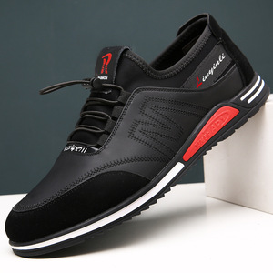 Scarpe sportive Casual in pelle da <span class=keywords><strong>uomo</strong></span> per <span class=keywords><strong>Sneakers</strong></span> bianche stile retrò primavera estate con Sole morbidi e fodera in vera pelle - Product Image 1