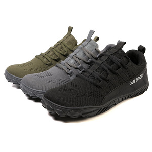 Chaussures de randonnée pour hommes toutes saisons, légères, avec empeigne en mesh, baskets d'extérieur antidérapantes, style marche - Product Image 4