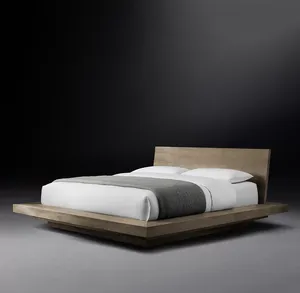 Collezione di Letti Classici Sassanid OEM, Nuovo Arrivo, Design Britannico in Rovere Affumicato Bianco, Set Camera da Letto Classica - Product Image 2