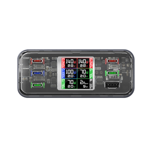 Station de charge USB C PD GAN 360W 6 ports pour plusieurs appareils 140W 100W PD3.1,3.0 <span class=keywords><strong>Chargeur</strong></span> pour <span class=keywords><strong>Kindle</strong></span>, téléphone, tablette, ordinateur portable - Product Image 4