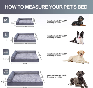 <strong>Pet</strong> Bed Luxury Plush Waterproof Lining Bolster <strong>Sofa</strong> with Removable Washable <strong>Cover</strong> &amp; Nonskid Bottom Foam Heating Medium Dogs Gray - Product Image 6