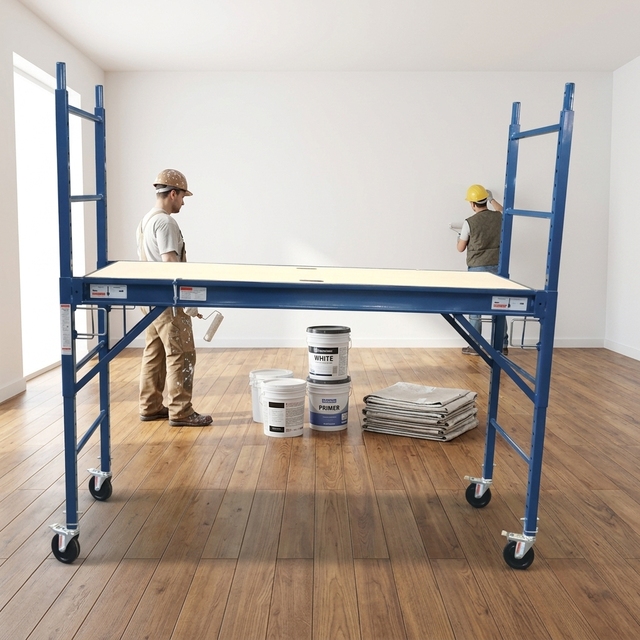 Heavy Duty Steel Aluminium Multi-use Scaffold Rustproof Modular Scaffolding System Portable Foldable High-Strength Construction