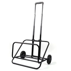 design construction hand cart folding hand truck dolly cart wheels luggage cart trolley for portable power system