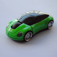 Grosir Mouse nirkabel kustom bentuk mobil 2.4Ghz Mouse untuk Laptop