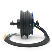 Motor Hub 10 Inci Kecepatan Tinggi 72V 3000W 80KM/J Motor DC Tanpa Sikat untuk Sepeda Motor Listrik