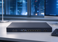 E5 V4 C612 8XI226V 10G SFP/2 10G SFP Pfsense OPNsense Perangkat Jaringan E5V4 1U Rackmount Firewall Router PC