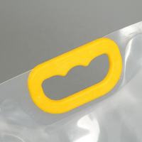 Pochettes souples personnalisées de 2,5 L et 5 L en plastique de qualité alimentaire pour liquides, avec bec verseur et poignée, type réservoir d'eau