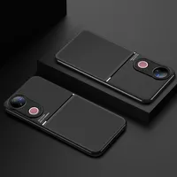Coque magnétique pour VIVO V60 Lite Business Style Texture Cuir Slim Matte Cover pour VIVO V50 V40Pro Antichoc Bumper Capa Shell