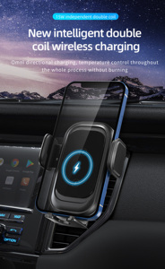 แท่น<span class=keywords><strong>ชาร์จ</strong></span><span class=keywords><strong>โทรศัพท์</strong></span>มือถืออัจฉริยะแบตเตอรี่ในตัวอเนกประสงค์15W <span class=keywords><strong>ชาร์จ</strong></span>เร็วติดที่<span class=keywords><strong>ชาร์จ</strong></span>ในรถยนต์ไร้สาย - Product Image 2