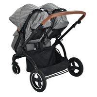 Poussettes confortables pour bébé, vente en gros, haute qualité, Double poussette, sécurité jumeaux, nouveau modèle