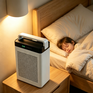 Máquina de Iones de Oxígeno Negativos de Alta Eficiencia y Silenciosa para Ayudar a Dormir, con Eliminación de Formaldehído y Olores, para Uso Doméstico - Product Image 3