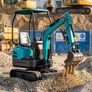 Miniexcavadora ME15, Bajo Consumo de Combustible (0.5-1.2L/h), Tanque de Combustible de 6.6L, Motor de Bomba de Alta Capacidad para Trabajo Continuo - Product Image 1