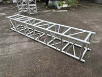 Structure de treillis carrée en aluminium avec raccords pour suspension de systèmes sonores et d'éclairage DJ, concerts et expositions