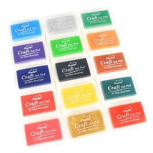 Almohadilla de tinta de colores para manualidades DIY para niños, almohadilla de tinta con estampado de dibujos animados Milti - Product Image 2